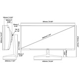 Arozzi Nova 34T2K165, Monitor de gaming verde