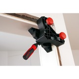 BESSEY Prensa de ajuste para marco de puerta en ángulo WTR, Gato negro/Rojo