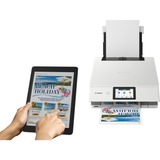 Canon PIXMA TS8751 Inyección de tinta A4 4800 x 1200 DPI Wifi, Impresora multifuncional blanco, Inyección de tinta, Impresión a color, 4800 x 1200 DPI, Copia a color, A4, Blanco