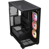 Corsair 3500X LX-R RGB, Cajas de torre negro