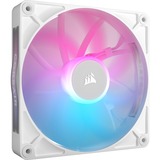 Corsair Corsair iCUE RX140 RGB Single wh, Ventilador blanco