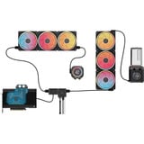 Corsair iCUE LINK XD6 RGB ELITE LCD, Depósito de expansión negro