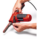 EINHELL Lima de banda TC-BF 500 E, Lima eléctrica rojo/Negro