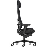 Fractal Design Silla Gaming Refine Alcantara Dark, Asientos de juego negro