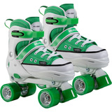 HUDORA 22076, Patines verde/blanco
