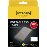 Intenso SSD externa TX500 500 GB, Unidad de estado sólido marrón