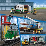 LEGO City 60198 Tren de Carga, Juegos de construcción Juguete Teledirigido, Juego de construcción, 6 año(s), 1226 pieza(s), 301 g