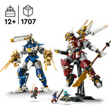 LEGO Ninjago Los Mechas Titanes Gemelos, Juegos de construcción 