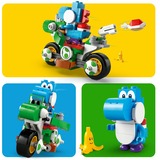 LEGO Super Mario Mario Kart™: Moto Yoshi, Juegos de construcción Juego de construcción, 7 año(s), Plástico, 133 pieza(s), 169 g