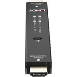 Lindy Generador de Señal y Emulador de Pantalla HDMI 4K60, Adaptador negro