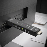Lindy Generador de Señal y Emulador de Pantalla HDMI 4K60, Adaptador negro
