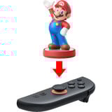 Nintendo 10015101, Gamepad negro/Rojo claro