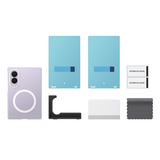 Samsung Funda Magnética Transparente, Funda para teléfono móvil transparente