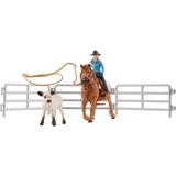 Schleich Cowgirl Team Roping Fun, Muñecos 3 año(s), Multicolor