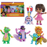 Spin Master DORA LA EXPLORADORA - Pack Amigos Fantásticos de Dora, 7 Figuras: Dora, Botas, Tico, Isa y el Trío Fiesta - 6073738 - Juguetes Niña 3 años + - Regalo Niña 3 años + - Juegos Infantiles, Muñecos DORA LA EXPLORADORA - Pack Amigos Fantásticos de Dora, 7 Figuras: Dora, Botas, Tico, Isa y el Trío Fiesta - 6073738 - Juguetes Niña 3 años + - Regalo Niña 3 años + - Juegos Infantiles, 3 año(s), Multicolor