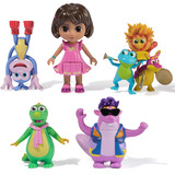 Spin Master DORA LA EXPLORADORA - Pack Amigos Fantásticos de Dora, 7 Figuras: Dora, Botas, Tico, Isa y el Trío Fiesta - 6073738 - Juguetes Niña 3 años + - Regalo Niña 3 años + - Juegos Infantiles, Muñecos DORA LA EXPLORADORA - Pack Amigos Fantásticos de Dora, 7 Figuras: Dora, Botas, Tico, Isa y el Trío Fiesta - 6073738 - Juguetes Niña 3 años + - Regalo Niña 3 años + - Juegos Infantiles, 3 año(s), Multicolor