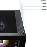 Thermaltake PC-000111-DE, Gaming-PC negro/Transparente