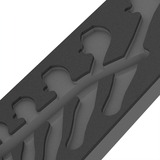 Wera 9832 Inserto de espuma para juego 6004 Joker 1, vacío, Depósito negro/Gris