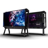 eBlaztr Caja para PC eBlaztr, Caja de sobremesa negro (mate)