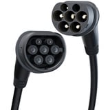 go-e Cable de carga Tipo 2 Edición Negra, hasta 22 kW negro