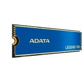 ADATA LEGEND 700 512 GB M.2 PCI Express 3.0 NVMe 3D NAND, Unidad de estado sólido azul/Dorado, 512 GB, M.2, 2000 MB/s