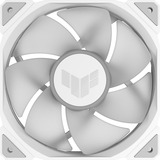ASUS TUF GAMING TR120 ARGB REVERSE 1-pack White Carcasa del ordenador Refrigerador de aire 12 cm Blanco, Ventilador blanco/Transparente, Refrigerador de aire, 12 cm, 2000 RPM, Blanco