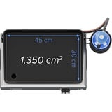 Campingaz 2226575, Placa de la parrilla negro/Acero fino