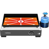 Campingaz Plancha Othello 1 CV, Placa de la parrilla negro/Acero fino