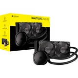 Corsair CW-9060088-WW, Refrigeración por agua negro