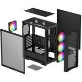 DeepCool CC560 MESH V2, Cajas de torre negro