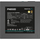 DeepCool PF850D V2 850W, Fuente de alimentación de PC negro