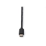 Digitus Adaptador USB tipo C™ serial, Cable negro, Negro, 1 m, DB-9, Macho, Macho, China