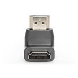 Digitus Conector HDMI-A > Enchufe HDMI-A 4K, Adaptador negro