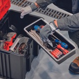 EINHELL Maletín de sistema E-Case M, Caja de herramientas negro/Rojo