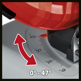 EINHELL Power X-Change Akku-Bandsäge TE-MB 18/127 U Li-Solo, 18Volt, Sierra de cinta rojo/Negro