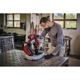 EINHELL Power X-Change Akku-Bandsäge TE-MB 18/127 U Li-Solo, 18Volt, Sierra de cinta rojo/Negro