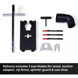 EINHELL Sierra de calar profesional a batería TP-JST 18/135 Li BL - Solo, 18 Voltios rojo/Negro