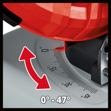 EINHELL TE-MB 18/127 U Li-Solo, 4504215, Sierra de cinta rojo/Negro