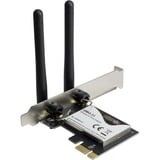 Inter-Tech DMG-31 Interno WLAN 300 Mbit/s, Adaptador Wi-Fi Interno, Inalámbrico, PCI Express, WLAN, Wi-Fi 4 (802.11n), 300 Mbit/s