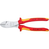 KNIPEX 74 06 200 alicate Alicates de corte diagonal rojo/Amarillo, Alicates de corte diagonal, Acero cromo vanadio, De plástico, Rojo/naranja, 20 cm, 308 g