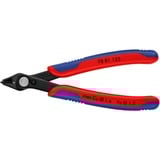 KNIPEX Electronic Super Knips 78 81 125, Alicates eléctricos rojo/Azul
