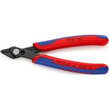 KNIPEX Electronic Super Knips 78 81 125, Alicates eléctricos rojo/Azul