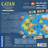 KOSMOS CATAN - Exploradores & Piratas, Juego de mesa 