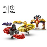 LEGO Pack de Combate: Spinjitzu del Dragón, Juegos de construcción Juego de construcción, 6 año(s), Plástico, 186 pieza(s), 357 g