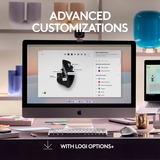 Logitech 910-006571 ratón Oficina mano derecha Bluetooth Laser 8000 DPI grafito, mano derecha, Laser, Bluetooth, 8000 DPI, Gris