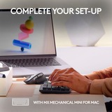 Logitech MX Master 3S for Mac ratón Oficina mano derecha Bluetooth Laser 8000 DPI grafito, mano derecha, Laser, Bluetooth, 8000 DPI, Gris