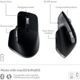 Logitech MX Master 3S for Mac ratón Oficina mano derecha Bluetooth Laser 8000 DPI grafito, mano derecha, Laser, Bluetooth, 8000 DPI, Gris