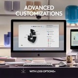 Logitech MX Master 3S for Mac ratón Oficina mano derecha Bluetooth Laser 8000 DPI grafito, mano derecha, Laser, Bluetooth, 8000 DPI, Gris