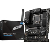 MSI PRO Z790-P WIFI placa base Intel Z790 LGA 1700 ATX negro, Intel, LGA 1700, Intel® Celeron®, Intel® Pentium® Gold, LGA 1700, DDR5-SDRAM, 128 GB