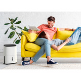 Meaco Dry Arete One 12L Deshumidificador por compresor y purificador de aire blanco/Negro